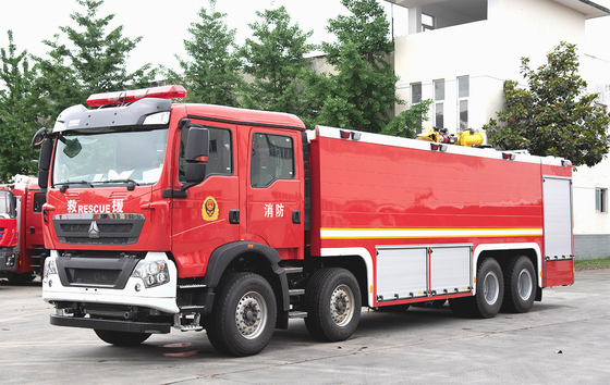 سينوتروك HOWO 21T رغوة الماء مكافحة الحرائق سعر جيد شاحنة مركبة متخصصة الصين المصنع