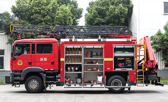سينوتروك سيتراك 18 متر سلم جوي شاحنة إنقاذ إطفاء مركبة متخصصة مصنع الصين