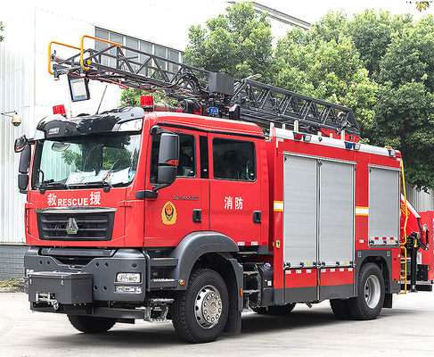سينوتروك سيتراك 18 متر سلم جوي شاحنة إنقاذ إطفاء مركبة متخصصة مصنع الصين