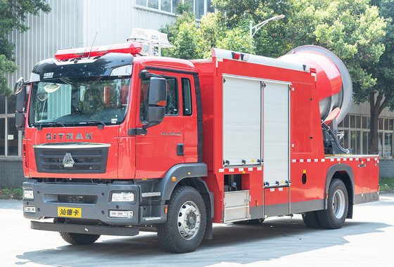 سينوتروك سيتراك دخان مخرج إنقاذ مكافحة الحرائق شاحنة مركبة متخصصة الصين المصنع