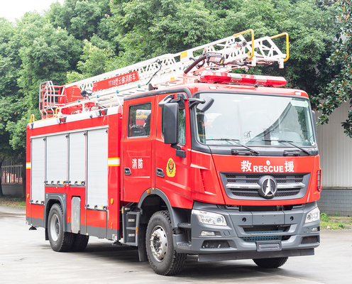 بيبن 18 متر سلم جوي إنقاذ محطة إطفاء شاحنة مكافحة الحرائق المركبة المتخصصة الصين المصنع