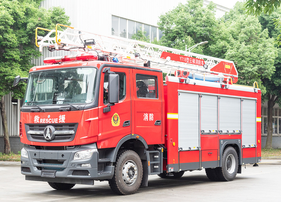 بيبن 18 متر سلم جوي إنقاذ محطة إطفاء شاحنة مكافحة الحرائق المركبة المتخصصة الصين المصنع