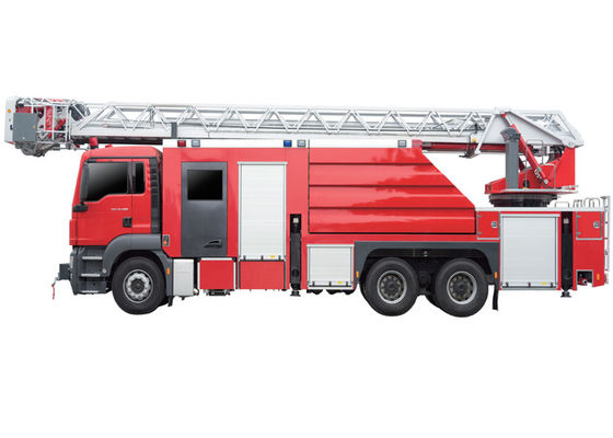 سينوتروك HOWO 32m السلم الجوي إنقاذ مكافحة الحرائق شاحنة مركبة متخصصة السعر الصين المصنع