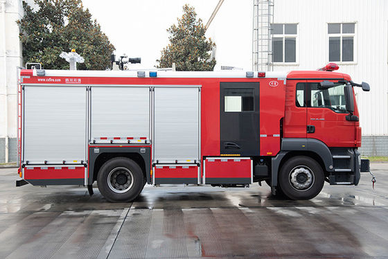 MAN 4T خزان ماء صغير شاحنة مكافحة الحرائق مركبة متخصصة مصنع الصين