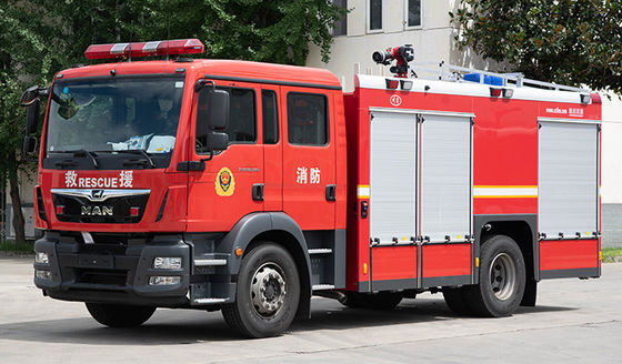 MAN 5T CAFS مكافحة الحرائق شاحنة محرك إطفاء مركبة متخصصة السعر الصين المصنع