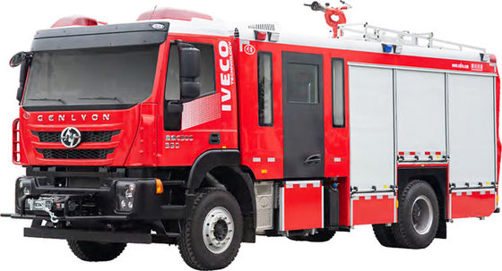 SAIC-IVECO 6T CAFS خزان رغوة الماء محرك إطفاء مركبة متخصصة سعر جيد الصين المصنع