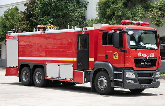 الصناعة الثقيلة مكافحة الحرائق السيارة السعر إنقاذ الشاحنة الحريق مع مان هيكل الصين المصنع
