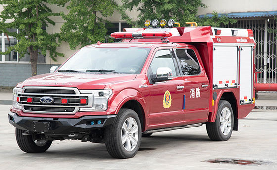 فورد 150 4x4 بيك اب شاحنة اطفاء الحرائق الصغيرة و سيارة الانقاذ للتدخل السريع السعر الصين المصنع