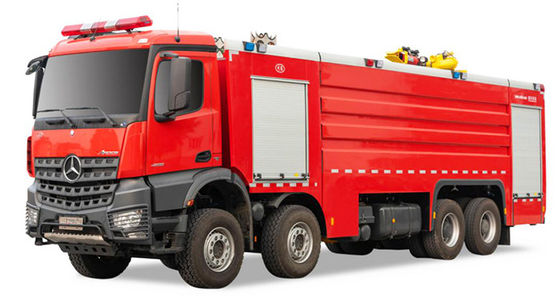 شاحنة إطفاء مرسيدس بنز الثقيلة مع خزان مياه 20 طن