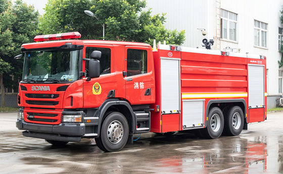 مركبة إطفاء حريق شديدة التحمل بهيكل SCANIA و 12T ماء