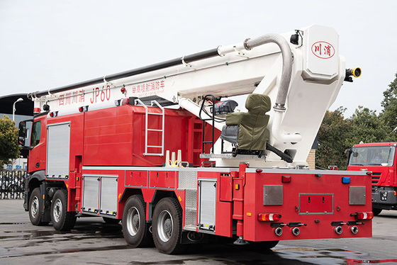 شاحنة إطفاء برج مياه مرسيدس بنز 60 م مع 8000 لتر ماء ورغوة