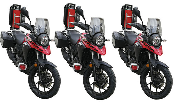 دراجة نارية SUZUKI CAFS Fire Fighting ATV مزودة بنظام حقيبة ظهر