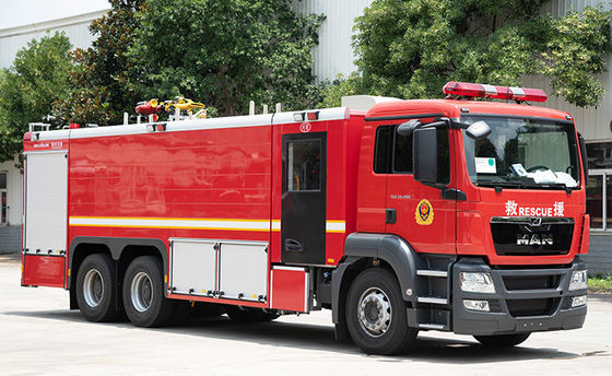 مقصورة طاقم سيارة الإطفاء لأجزاء شاحنة الإطفاء مع 3-8 رجال إطفاء