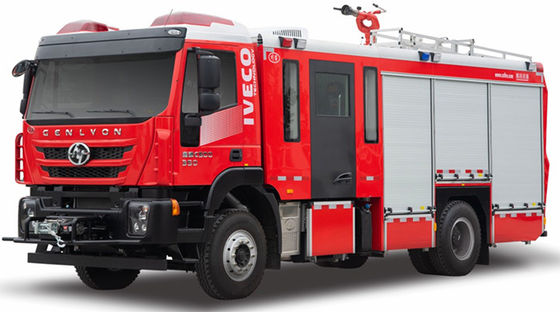 مقصورة طاقم سيارة الإطفاء لأجزاء شاحنة الإطفاء مع 3-8 رجال إطفاء