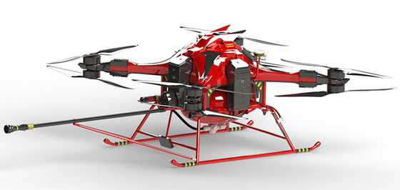 CAFS و Water Mist Fire Fighting Drone and Fire Mist UAV