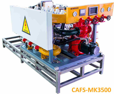 نظام إطفاء حريق برغوة الهواء المضغوط و CAFS لشاحنات الإطفاء