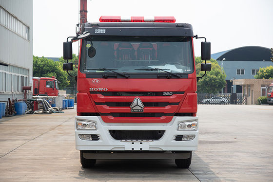 صينوتروك HOWO 16T خزان المياه مكافحة الحرائق شاحنة محرك إطفاء سعر جيد الصين المصنع