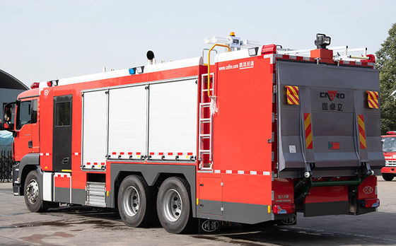 مركبات مكافحة الحرائق للتطهير الكيميائي من مان ، كابينة صف واحد 90 كم / ساعة