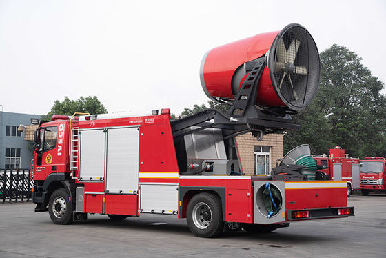 SAIC-IVECO HONGYAN Smoke Exhaust Special Fire Fighting Truck مع 2T Water Tank