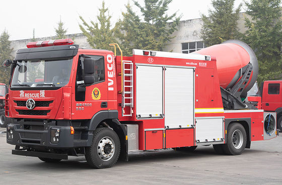 SAIC-IVECO HONGYAN Smoke Exhaust Special Fire Fighting Truck مع 2T Water Tank